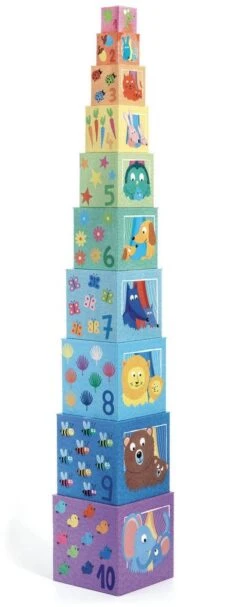 Djeco 10 Würfel Arc En Ciel