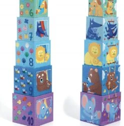 Djeco 10 Würfel Arc En Ciel -Trixie Verkäufe djeco 10 wuerfel arc en ciel 3