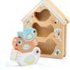DJECO 36123 Baby Blanco BabyBirdi Puzzles -Trixie Verkäufe djeco 36123 baby blanco babybirdi puzzles