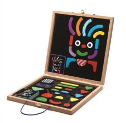 Djeco – 85313 – Magnet-Set – Geo Bonhomme – 35-teilig