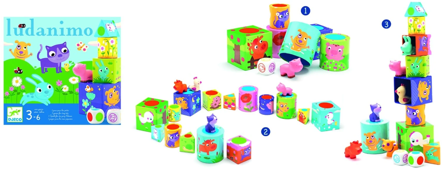 DJECO DJ08420 Spielzeugbauklotz 1 DJECO DJ08420 Spielzeugbauklotz