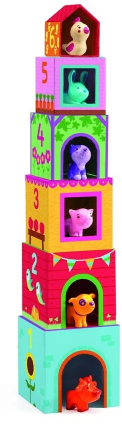 DJECO Topanifarm - 23,5 X 15 X 15 Cm -Trixie Verkäufe djeco topanifarm 23 5 x 15 x 15 cm 3