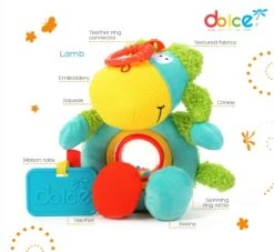 Dolce Classic Aktivitätsspielzeug Frühlingslamm - 23 Cm 8 Dolce Classic Aktivitätsspielzeug Frühlingslamm - 23 Cm -Trixie Verkäufe dolce classic aktivitaetsspielzeug fruehlingslamm 23 cm 3