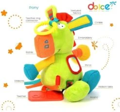 Dolce Classic Aktivitätsspielzeug Pony Polo - 24 Cm -Trixie Verkäufe dolce classic aktivitaetsspielzeug pony polo 24 cm 3