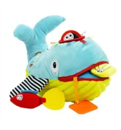 Dolce Classic Aktivitätsspielzeug Walfisch Wallie - 21 Cm