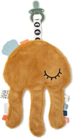 Done By Deer Schnuller Schnur Jelly Mustard - 18 X 26,5 Cm