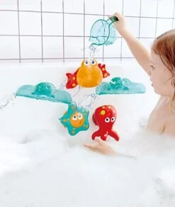 Hape E0215 Badespielzeug Wasser-Freunde, Badewannenspielzeug, Mehrfarbig -Trixie Verkäufe e0215 1