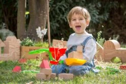 Edushape 32 Große Holzähnliche Blöcke - 75 Mm -Trixie Verkäufe edushape 32 grosse holzaehnliche bloecke 75 mm 3