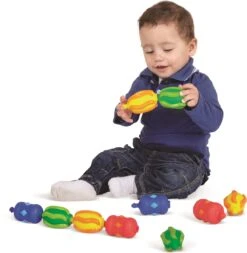 Edushape Die Originalen Snap Perlen - 12 Stück (Topf)