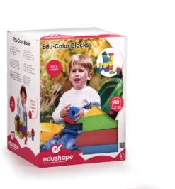 Edushape Edufarbe Blöcke - 80-Stück -Trixie Verkäufe edushape edufarbe bloecke 80 stueck 3
