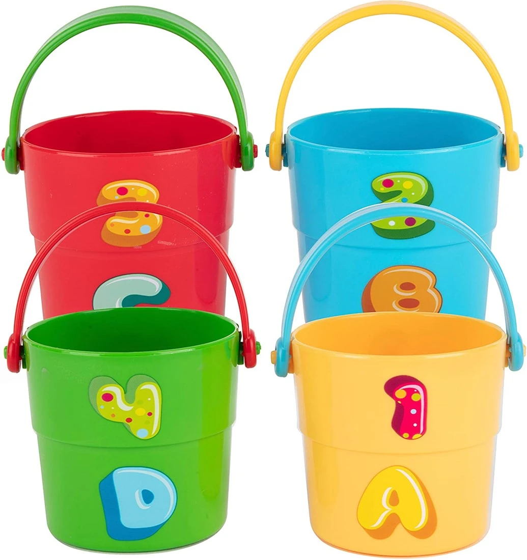 Edushape Fröhlich-gesichtige Stapler-Eimer 2 Edushape Fröhlich-gesichtige Stapler-Eimer – Bild 2