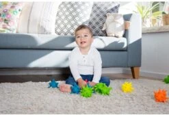 Edushape Gummyball Beißring - 3 Stück -Trixie Verkäufe edushape gummyball beissring 3 stueck 3