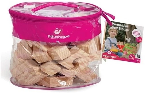 Edushape Holzähnliche Weiche Blöcke - 30 Stück 3 Edushape Holzähnliche Weiche Blöcke - 30 Stück – Bild 3