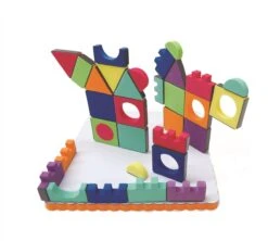 Edushape Magische Formen - Mit Brett - 54 Stück