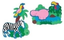 Edushape Magische Kreationen - Dschungel Spaß - 18 Stück -Trixie Verkäufe edushape magische kreationen dschungel spass 18 stueck 3