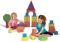 Edushape Wellpappenblöcke Formen - 45 Stück -Trixie Verkäufe edushape wellpappenbloecke formen 45 stueck 2