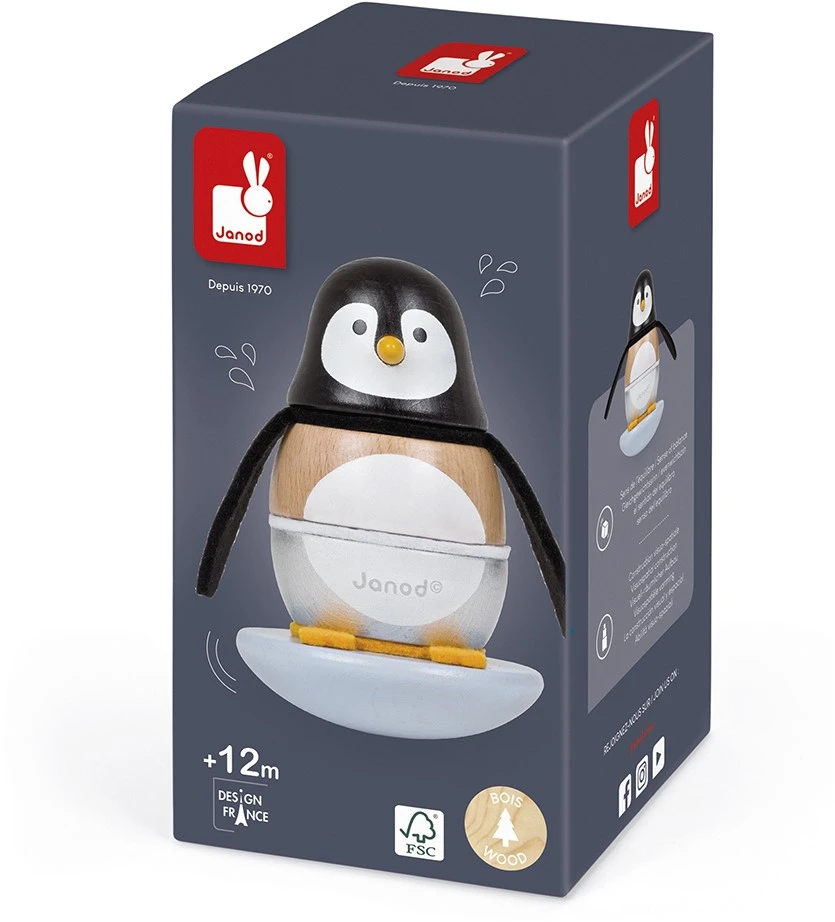 Janod Eichhörnchen Murmelspiel Baum 2 Janod Eichhörnchen Murmelspiel Baum – Bild 2