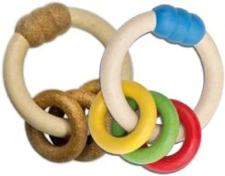 Eitech GmbH 70003 Anbac Toys-antibakterieller Rasselring, Braun/Natur -Trixie Verkäufe eitech gmbh 70003 anbac toys antibakterieller rasselring braun natur 3