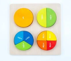 Engelhart - Lernspiel Aus Holz Bruchrechnen - 610027