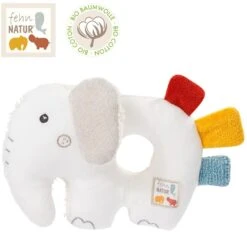 Fehn 056075 Ring-Greifling Elefant FehnNATUR – Bio-Babyspielzeug Mit Rassel Und Raschelpapier Für Babys Und Kleinkinder Ab 0+ Monaten – Größe: 14 Cm -Trixie Verkäufe fehn 056075 ring greifling elefant fehnnatur bio babyspielzeug mit rassel und raschelpapier fuer babys und kleinkinder ab 0plus monaten groesse 14 cm 3