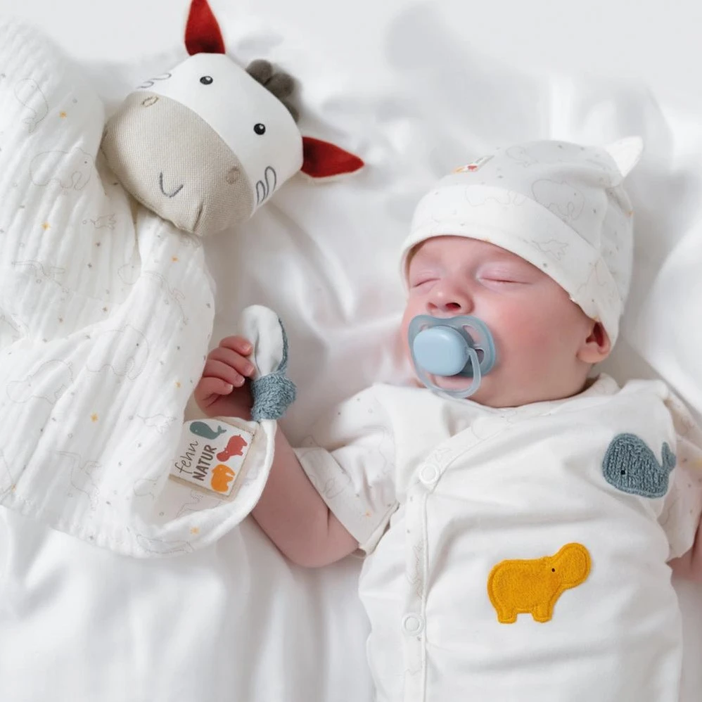 Fehn 056532 Body & Mütze FehnNATUR – Baby-Erstausstattungs-Set In Unisex Aus 100% Bio-Baumwolle – Für Neugeborene Von 0-3 Monaten – Größe: 50/56 2 Fehn 056532 Body & Mütze FehnNATUR – Baby-Erstausstattungs-Set In Unisex Aus 100% Bio-Baumwolle – Für Neugeborene Von 0-3 Monaten – Größe: 50/56 – Bild 2