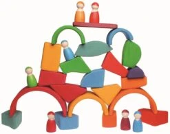 Grimm's - Bunte Waldorfklötze -Trixie Verkäufe grimm apos s bunte waldorfkloetze 3