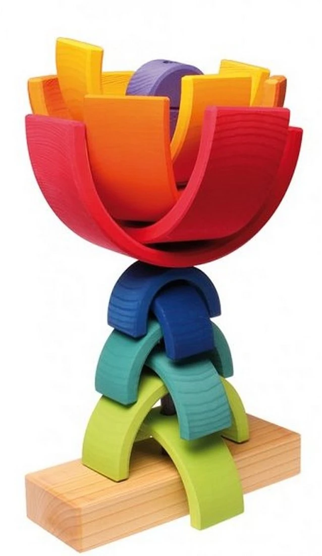 Grimm's - Regenbogen Steckturm 2 Grimm's - Regenbogen Steckturm – Bild 2