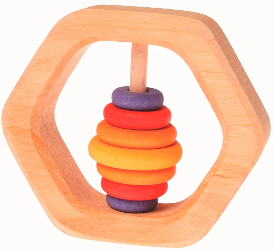 Grimm's - Sechseck Rassel 1 Grimm's - Sechseck Rassel