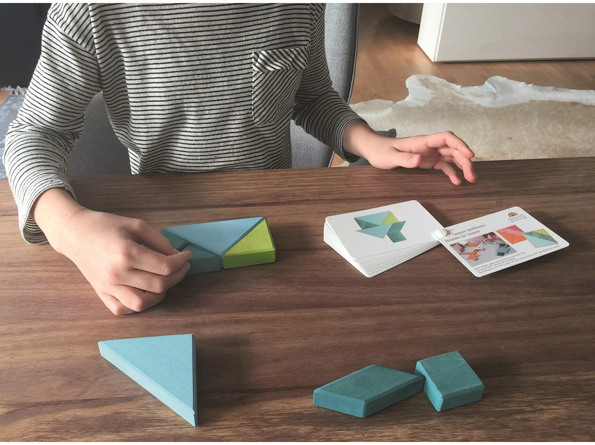 Grimm's - Tangram Türkis 2 Grimm's - Tangram Türkis – Bild 2