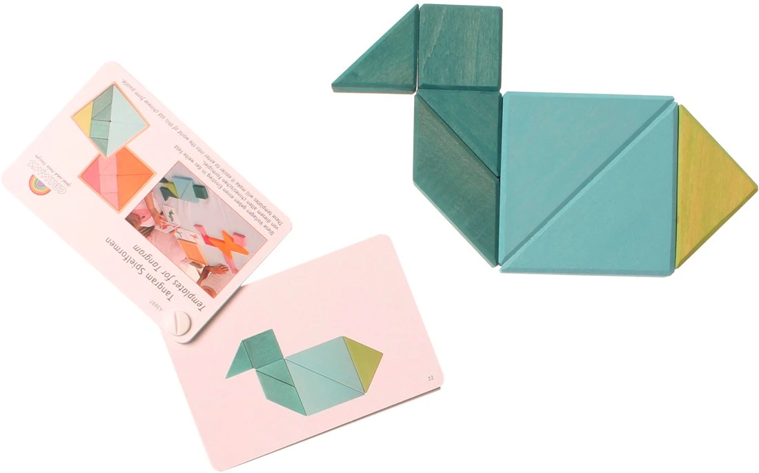 Grimm's - Tangram Türkis 3 Grimm's - Tangram Türkis – Bild 3