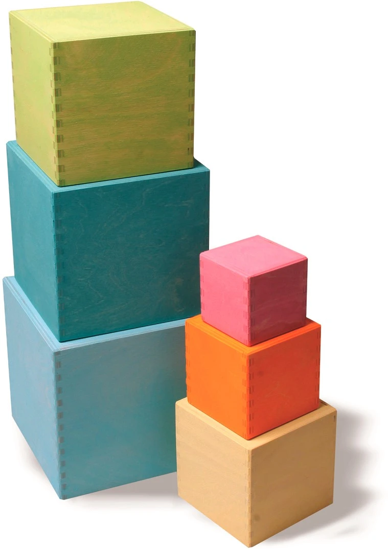 Grimm's - Großer Kistensatz Pastell 2 Grimm's - Großer Kistensatz Pastell – Bild 2