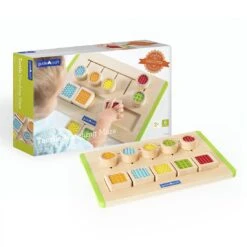 Guidecraft 1 Tactile Matching Maze, Bunt