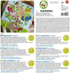 HABA 306083 - Magnetspiel Obstgarten, Motorikspiel Ab 2 Jahren -Trixie Verkäufe haba 306083 magnetspiel obstgarten motorikspiel ab 2 jahren 3