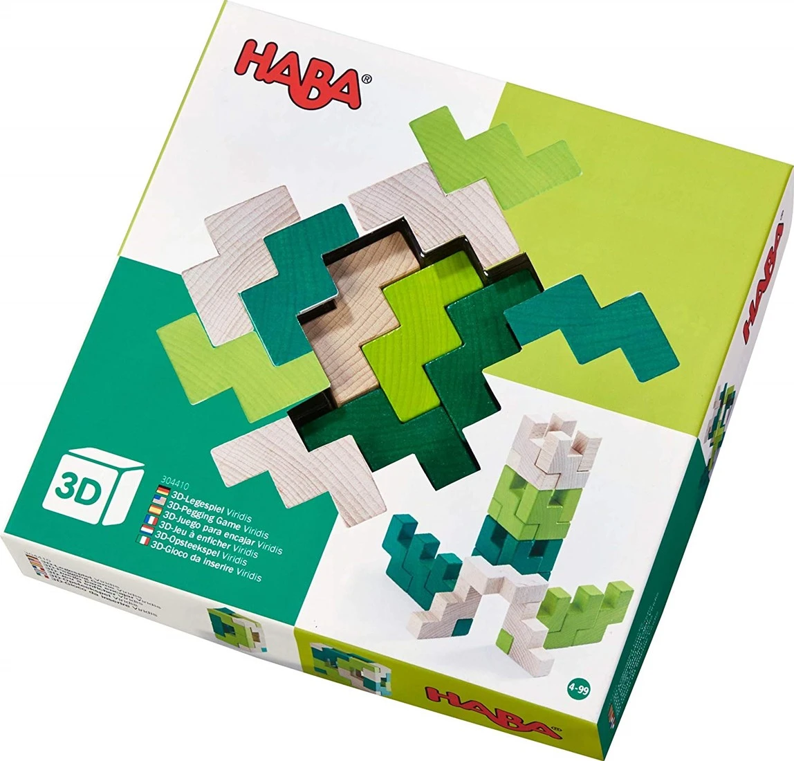 Haba 3D-Legespiel Viridis 1 Haba 3D-Legespiel Viridis