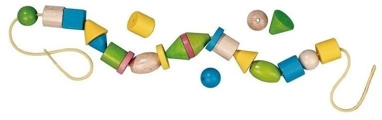 Haba Bambini Perlen Fädelwurm 2 Haba Bambini Perlen Fädelwurm – Bild 2