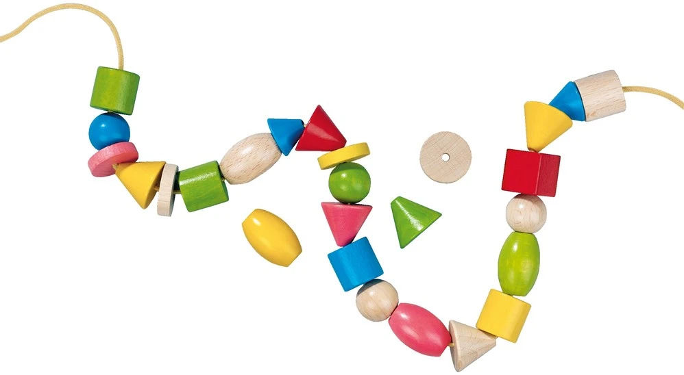 Haba Bambini Perlen Fädelwurm 1 Haba Bambini Perlen Fädelwurm