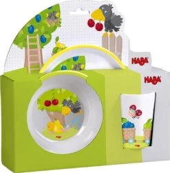 HABA-Geschenkset Melamingeschirr Obstgarten