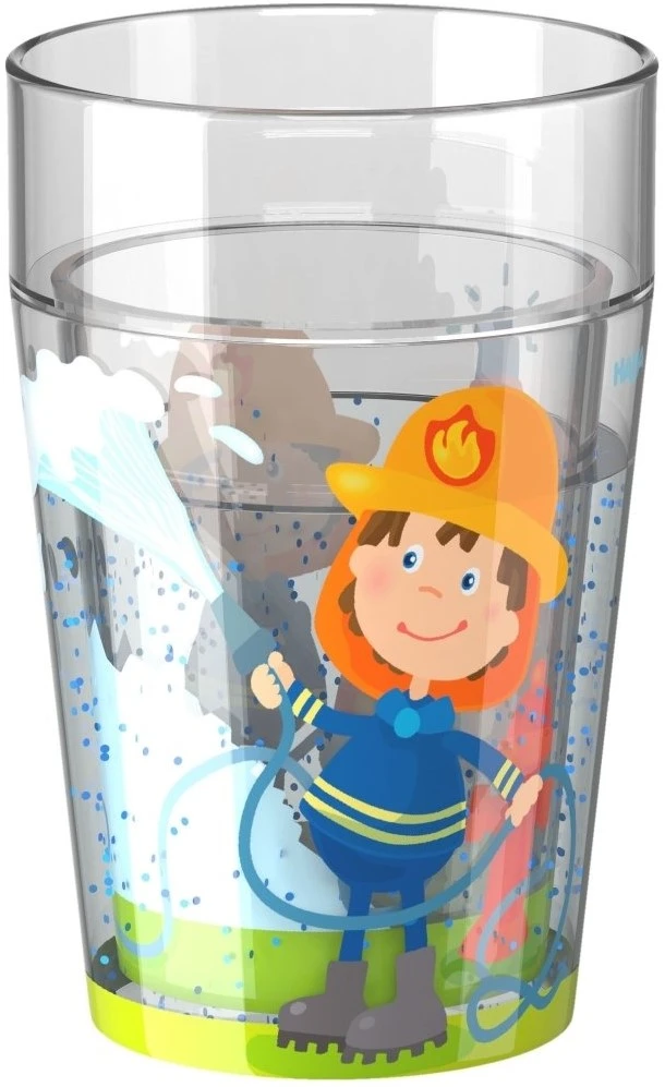 Haba Glitzerbecher Feuerwehr 1 Haba Glitzerbecher Feuerwehr