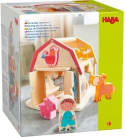 HABA-Sortierkasten Bauernhof -Trixie Verkäufe haba houten sorteerbox boerderij 7 delig 2