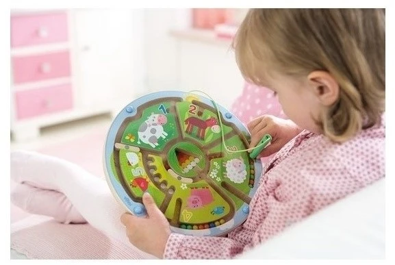 Haba Magnetspiel Zahlenlabyrinth 2 Haba Magnetspiel Zahlenlabyrinth – Bild 2