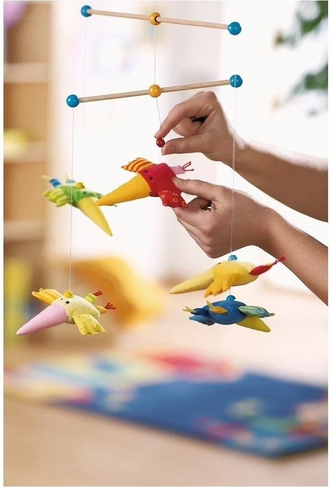 Haba Mobile Zwitscherlinge 2 Haba Mobile Zwitscherlinge – Bild 2