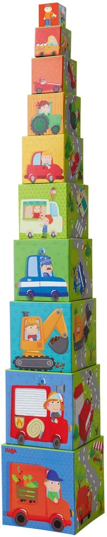 Haba Stapelwürfel Flotte Flitzer 1 Haba Stapelwürfel Flotte Flitzer