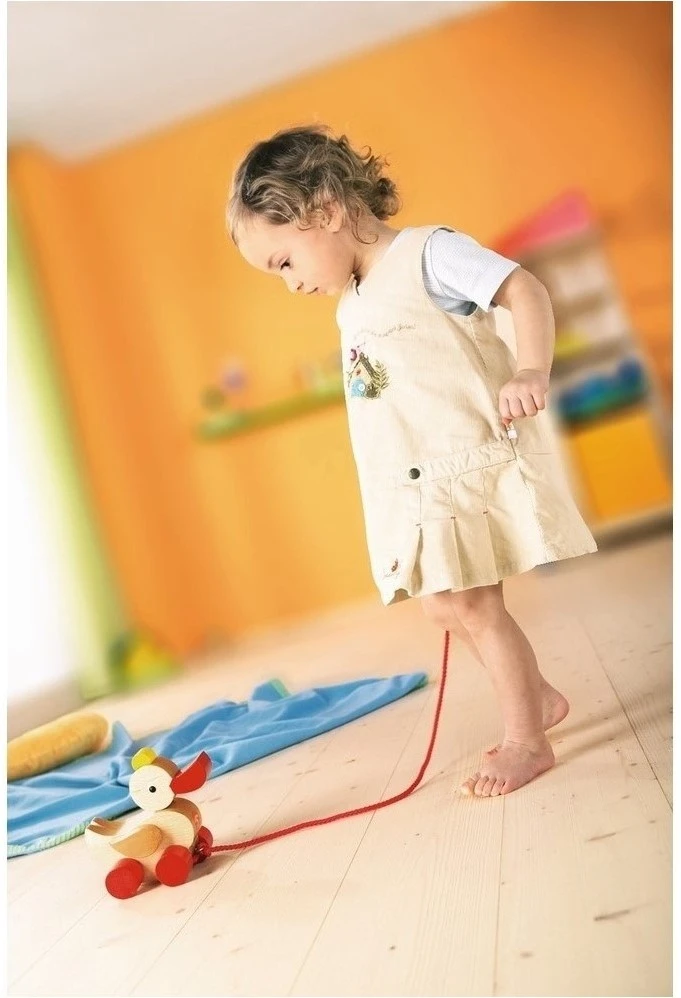 Haba Ziehfigur Ente 2 Haba Ziehfigur Ente – Bild 2