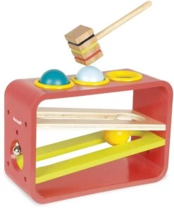 Janod Hammerspiel Mit Kugelbahn