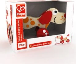 Hape E0347 - Nachziehhund Pepe, Nachziehspielzeug, Aus Holz, Ab 12 Monate -Trixie Verkäufe hape e0347 nachziehhund pepe nachziehspielzeug aus holz ab 12 monate 3