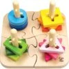 Hape Kreatives Steckpuzzle Von Hape | Holz Stapelspiel Problemlösungspuzzle Für Kleinkinder, Stapelspiel Mit Verschiedenen Formen, Feste Stäbe Und Helle Farben -Trixie Verkäufe hape kreatives steckpuzzle von hape holz stapelspiel problemloesungspuzzle fuer kleinkinder stapelspiel mit verschiedenen formen feste staebe und helle farben
