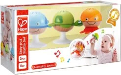 Hape Saugknopf Rasselset | Drei Wassertiere Mit Beißringelementen | Lernspielzeug-Set Für Babys -Trixie Verkäufe hape saugknopf rasselset drei wassertiere mit beissringelementen lernspielzeug set fuer babys 3