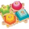 Janod Holz-Steckpuzzle Schildkröten 6 Janod Holz-Steckpuzzle Schildkröten -Trixie Verkäufe holz steckpuzzle schildkroeten