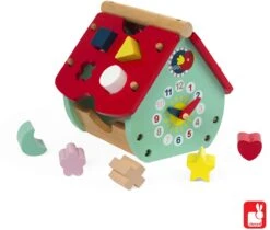 Janod - Baby Forest Formen-Steckspiel Aus Holz, Haus, Bausteine, Frühes Alter Und Lernspielzeug, Zum Erlernen Von Farben Und Feinmotorischen Fähigkeiten, Ab 18 Monaten, J08008 4 Janod - Baby Forest Formen-Steckspiel Aus Holz, Haus, Bausteine, Frühes Alter Und Lernspielzeug, Zum Erlernen Von Farben Und Feinmotorischen Fähigkeiten, Ab 18 Monaten, J08008 -Trixie Verkäufe janod baby forest formen steckspiel aus holz haus bausteine fruehes alter und lernspielzeug zum erlernen von farben und feinmotorischen faehigkeiten ab 18 monaten j08008 2