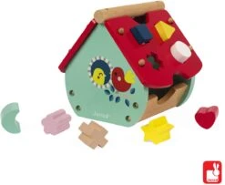 Janod - Baby Forest Formen-Steckspiel Aus Holz, Haus, Bausteine, Frühes Alter Und Lernspielzeug, Zum Erlernen Von Farben Und Feinmotorischen Fähigkeiten, Ab 18 Monaten, J08008 5 Janod - Baby Forest Formen-Steckspiel Aus Holz, Haus, Bausteine, Frühes Alter Und Lernspielzeug, Zum Erlernen Von Farben Und Feinmotorischen Fähigkeiten, Ab 18 Monaten, J08008 -Trixie Verkäufe janod baby forest formen steckspiel aus holz haus bausteine fruehes alter und lernspielzeug zum erlernen von farben und feinmotorischen faehigkeiten ab 18 monaten j08008 3